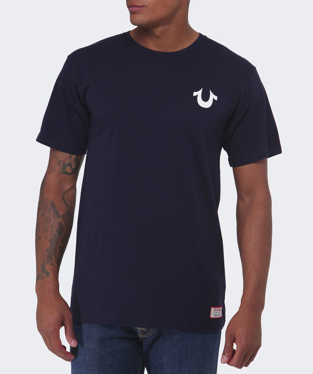 true religion navy t shirt
