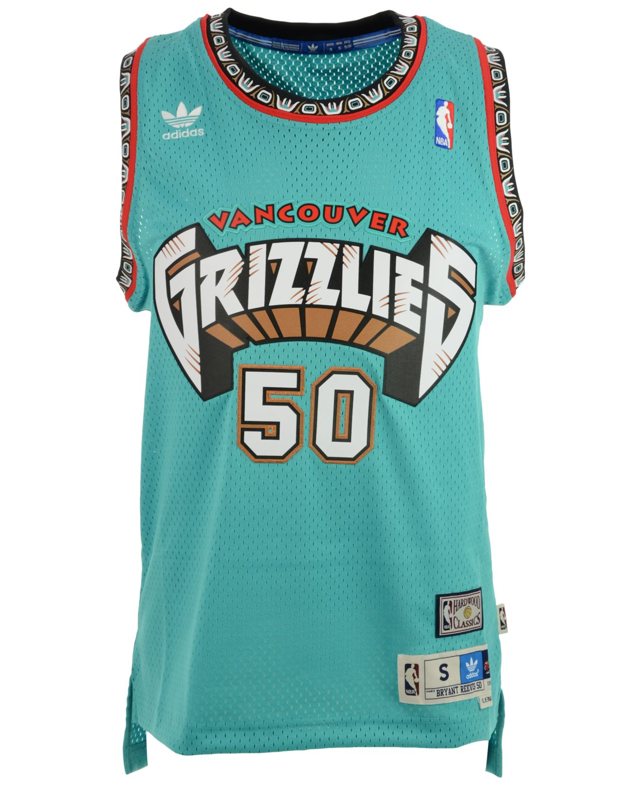 reeves grizzlies jersey