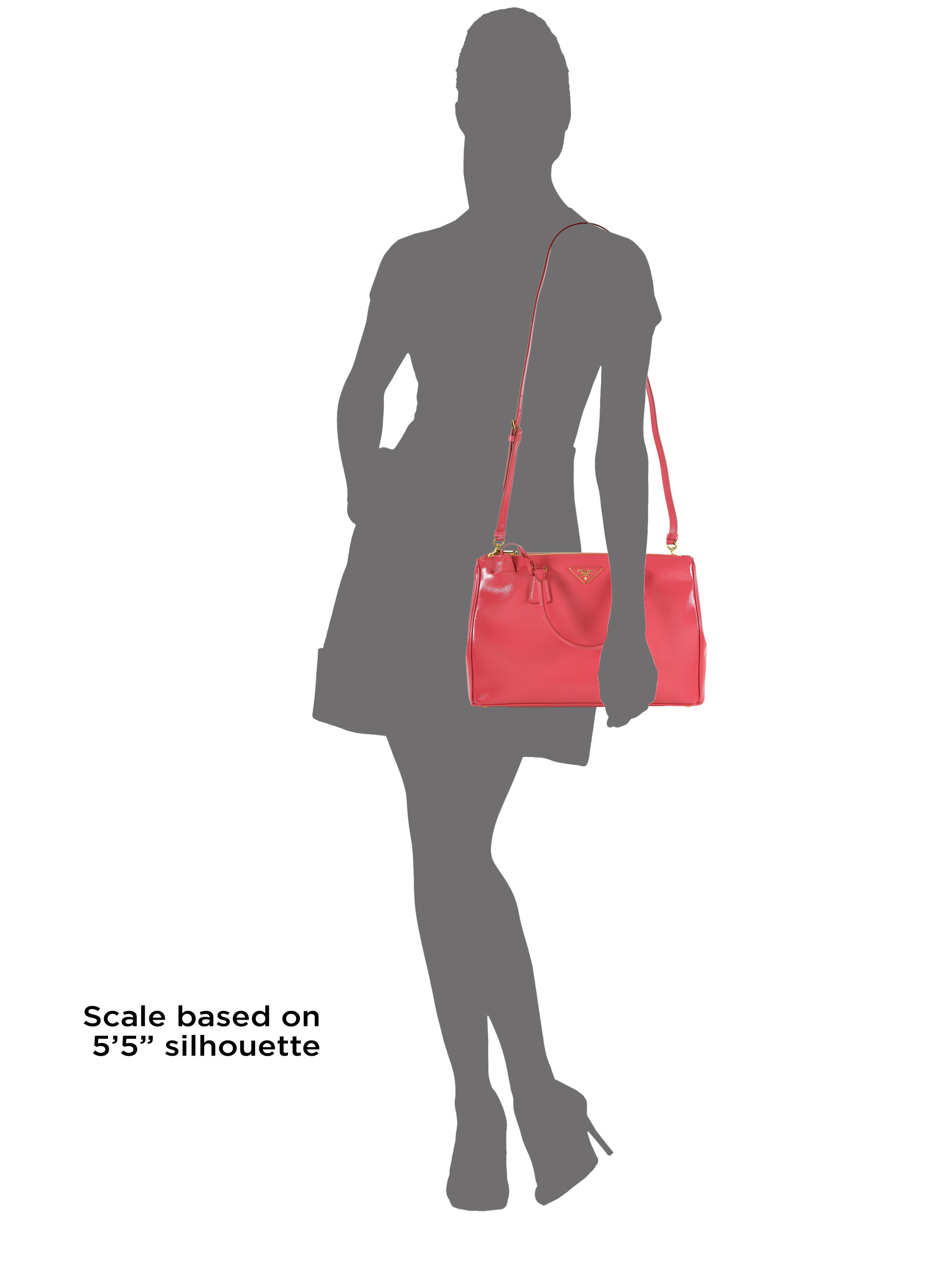 Prada Saffiano Vernice Zip Tote in Pink (PEONIA-PINK) | Lyst  
