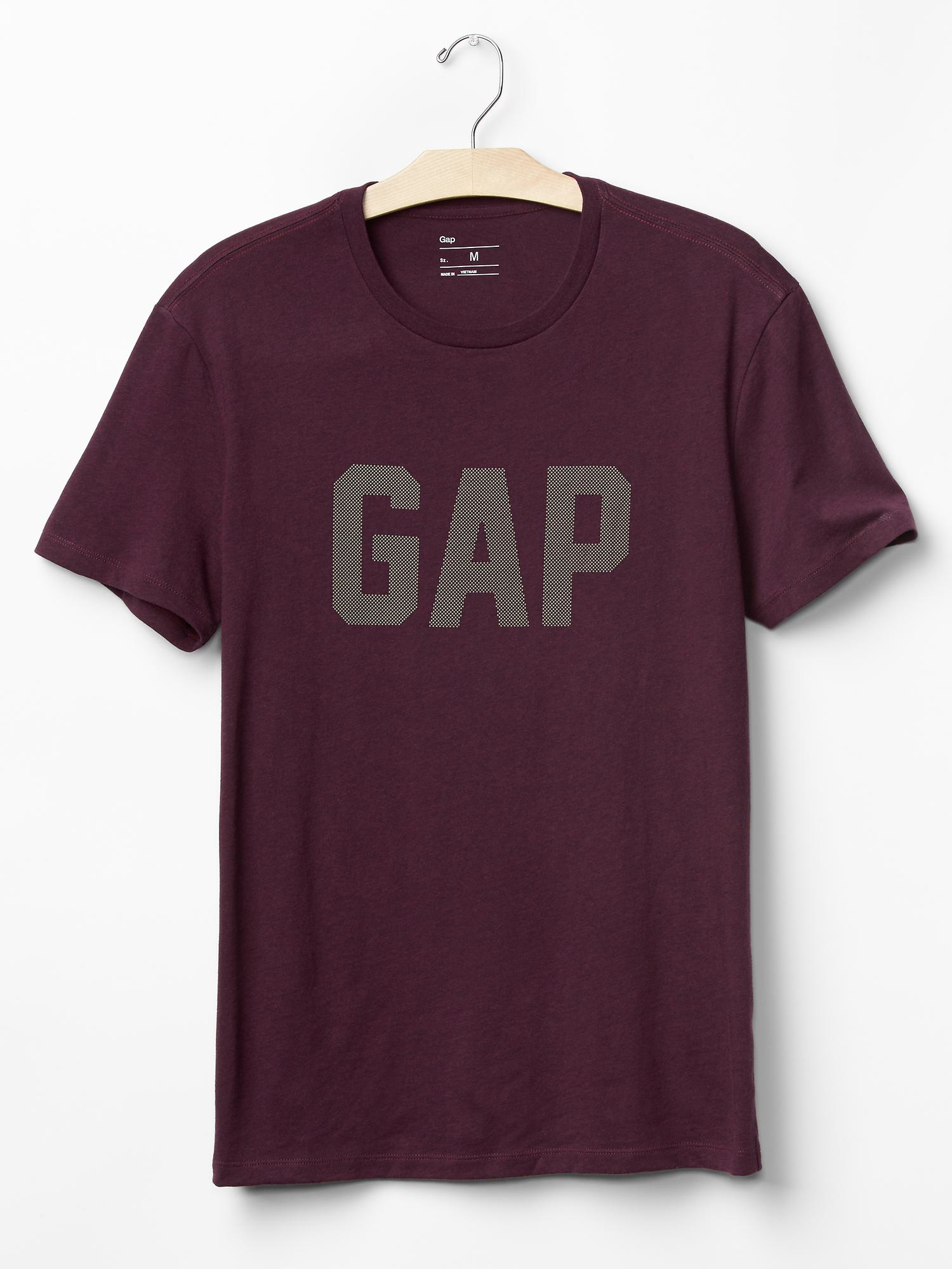 Gap Logo TShirt in Red for Men (red heather) Lyst