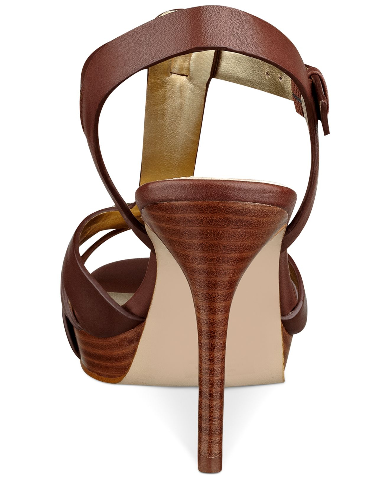 mid heel platform sandals