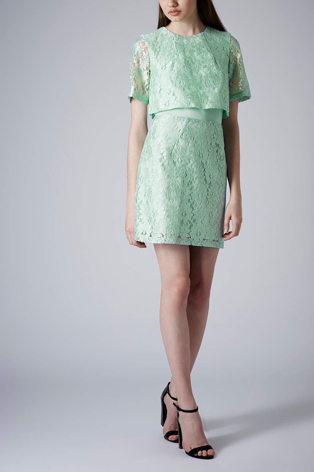 mint green petite dress