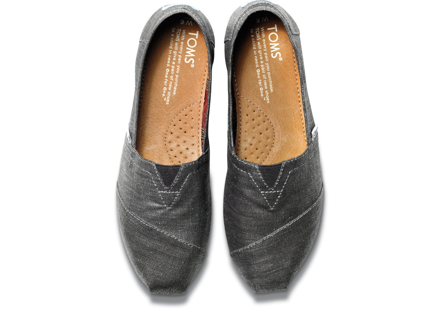 toms black metallic