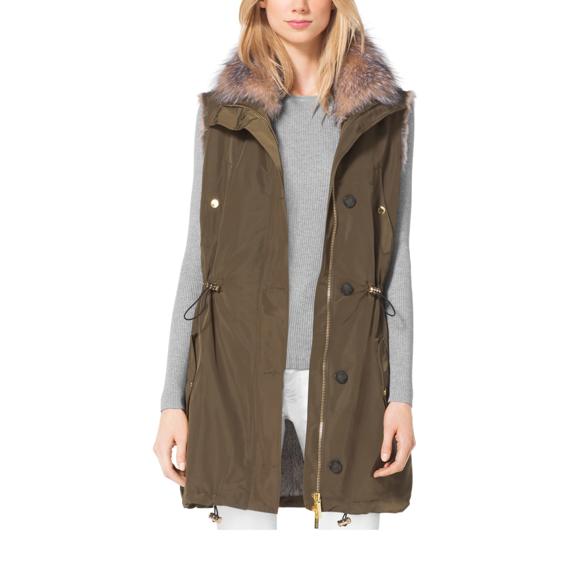 cheap michael kors vest womens