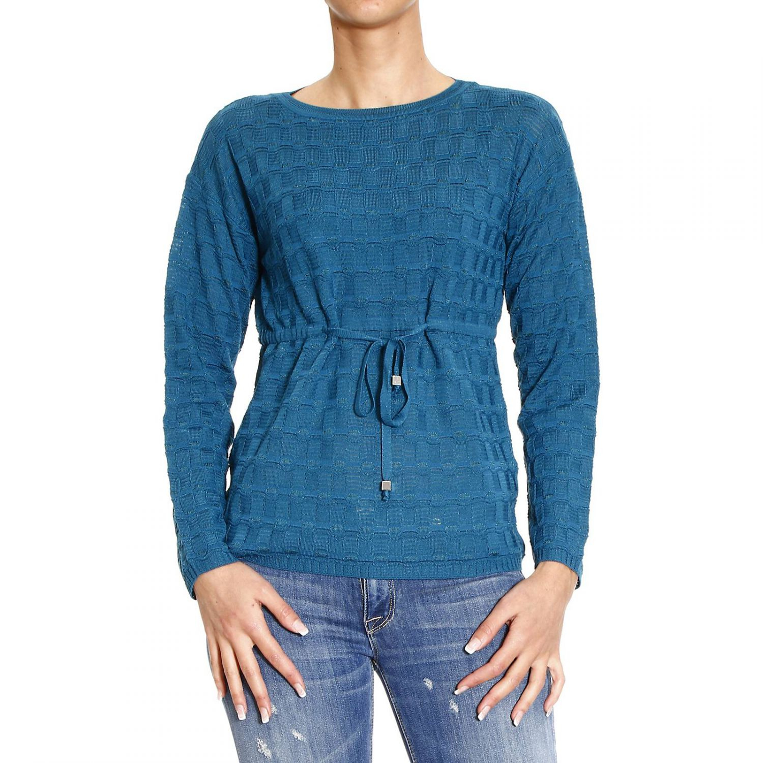 Lyst - M Missoni Sweater Cardigan Long in Blue