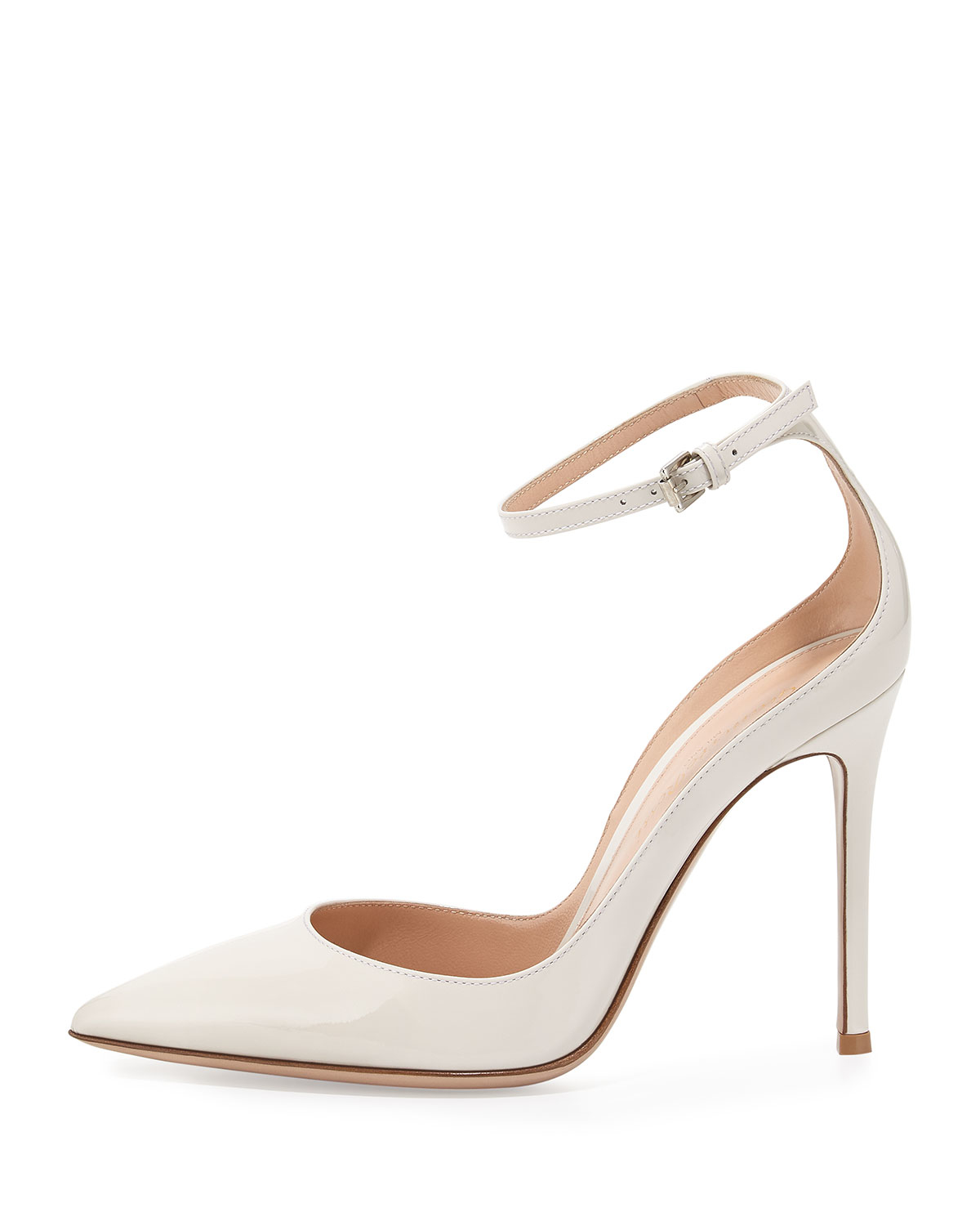 Gianvito Rossi Leather Patent Ankle 