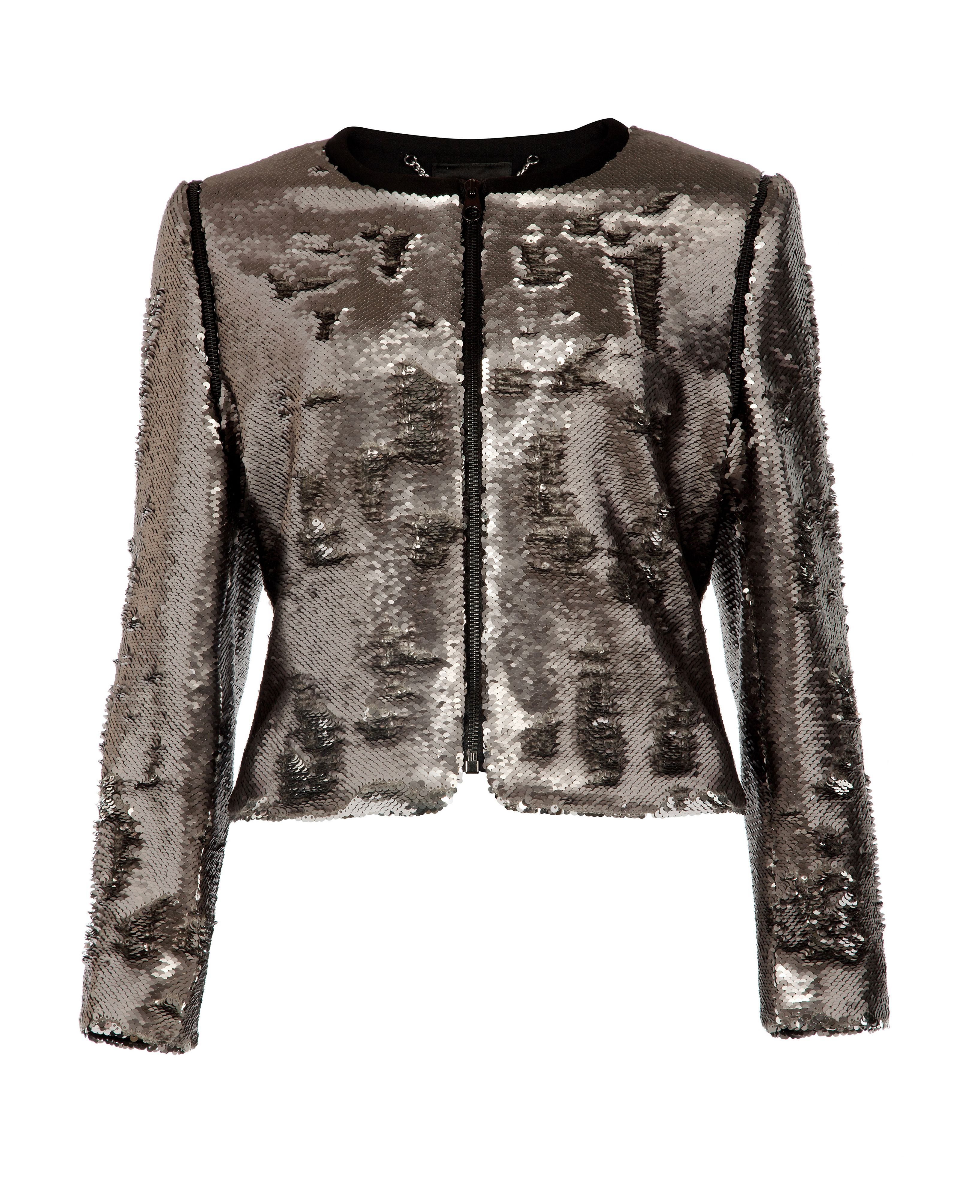Ted baker Sequin Jacket in Metallic | Lyst