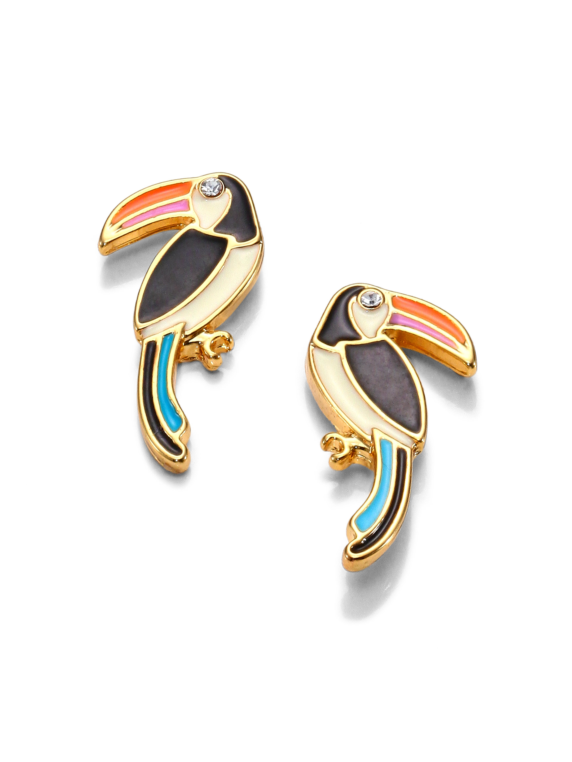 pigeon earrings