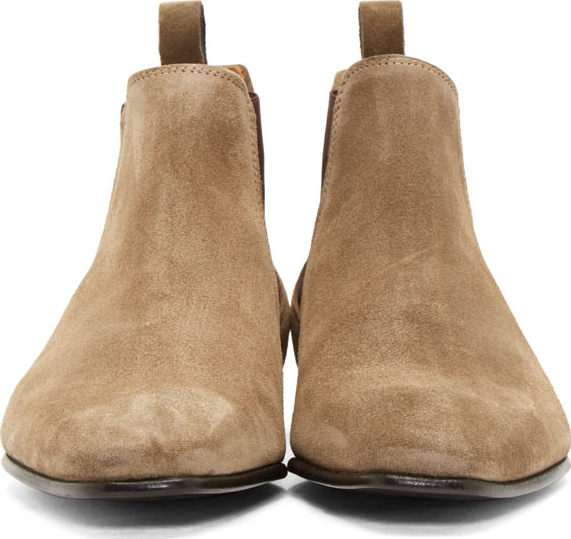 paul smith falconer suede chelsea boots