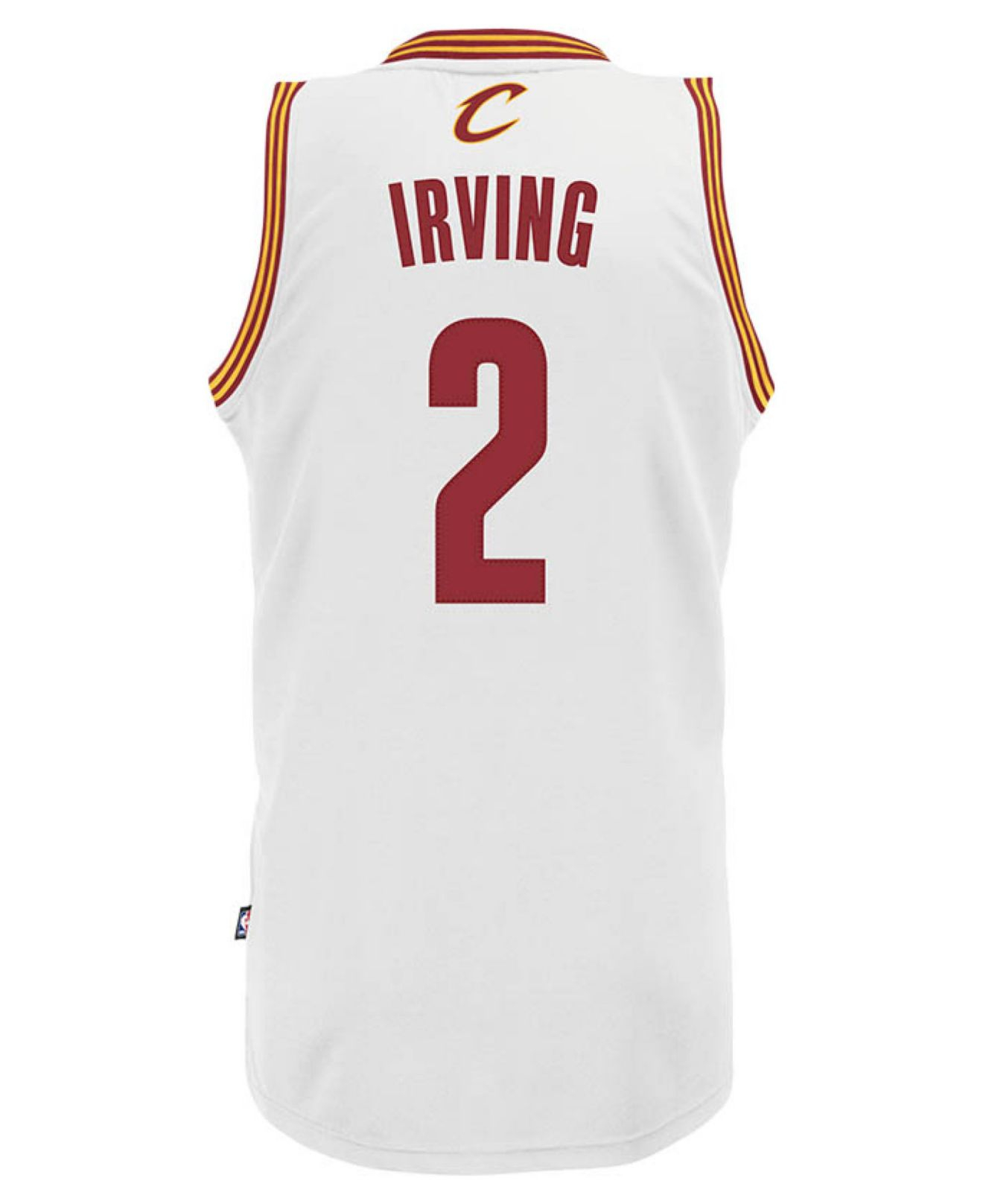 adidas Men's Kyrie Irving Cleveland Cavaliers Swingman Jersey in White for  Men | Lyst
