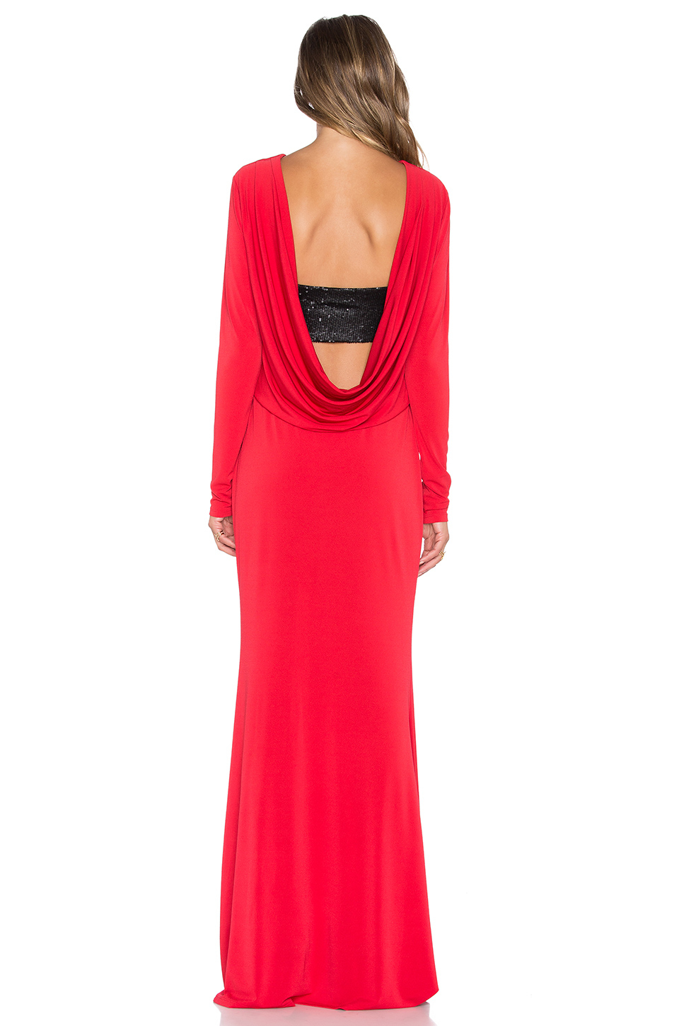 Rachel Zoe Maurie Maxi Dress in Red - Lyst