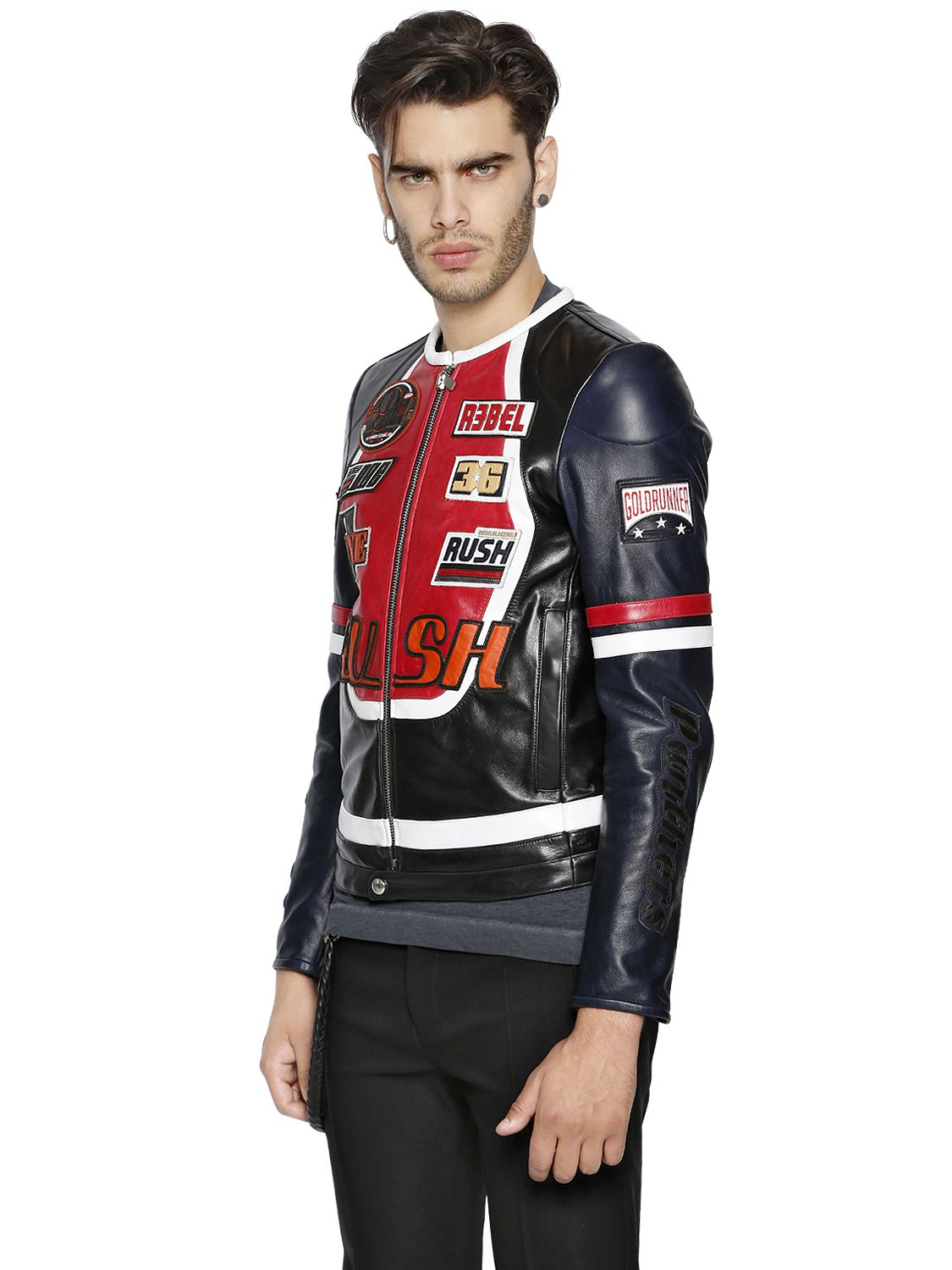 diesel l rush leather jacket