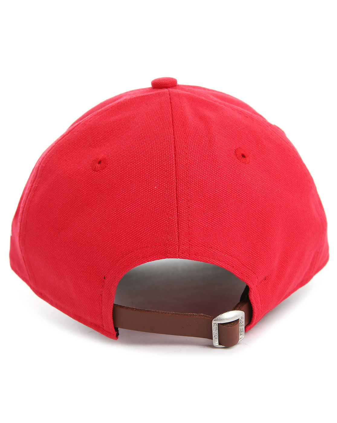 New era Adjustable Canvas Strap Leather Phillies Red Cap in Red for Men