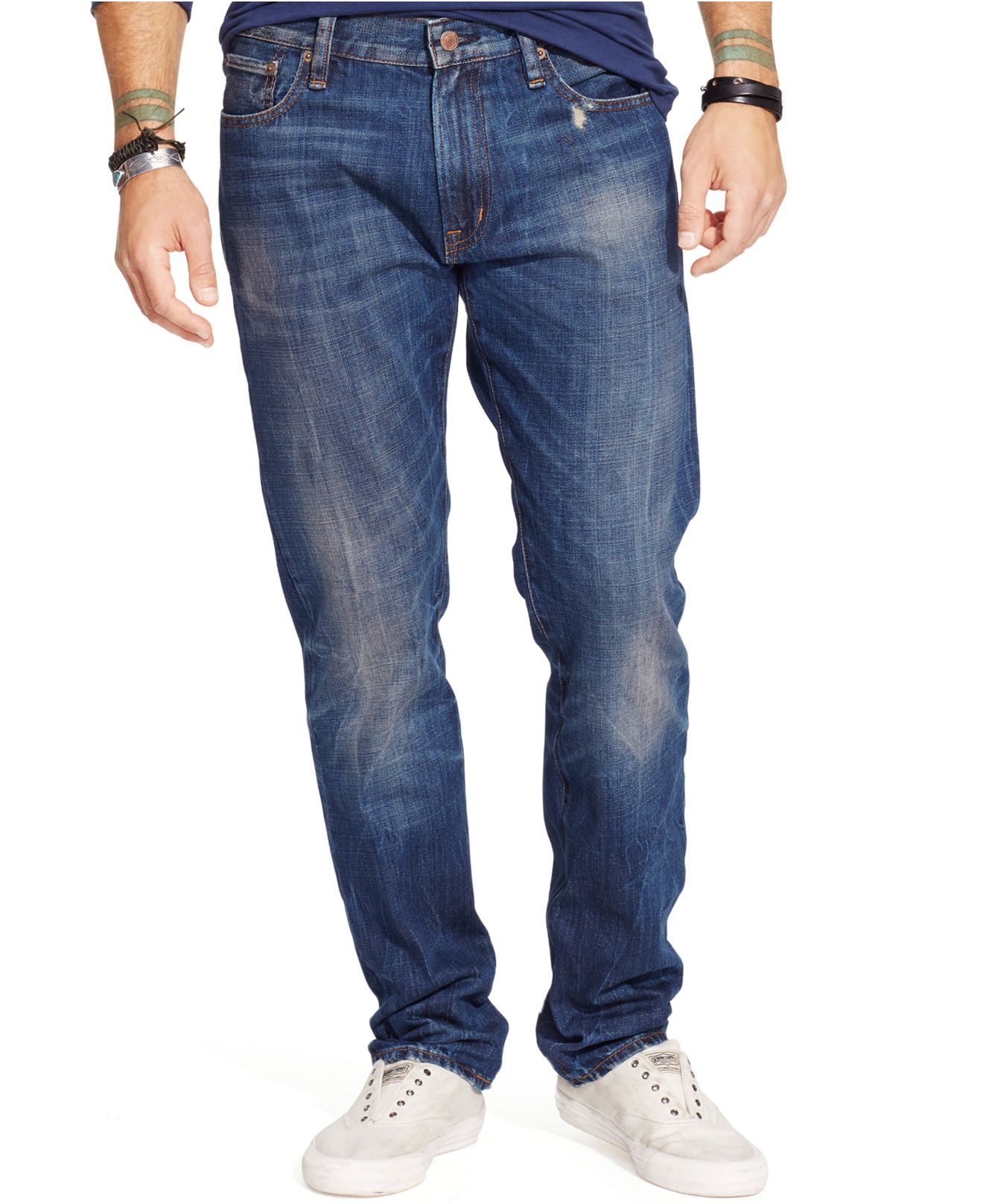 Lyst - Denim & Supply Ralph Lauren Men's Low-rise Straight-fit Jeans in ...