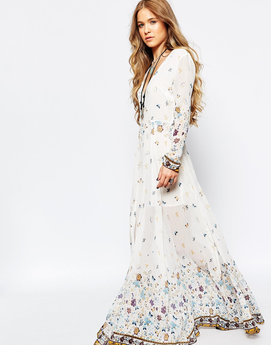 glamorous maxi dress