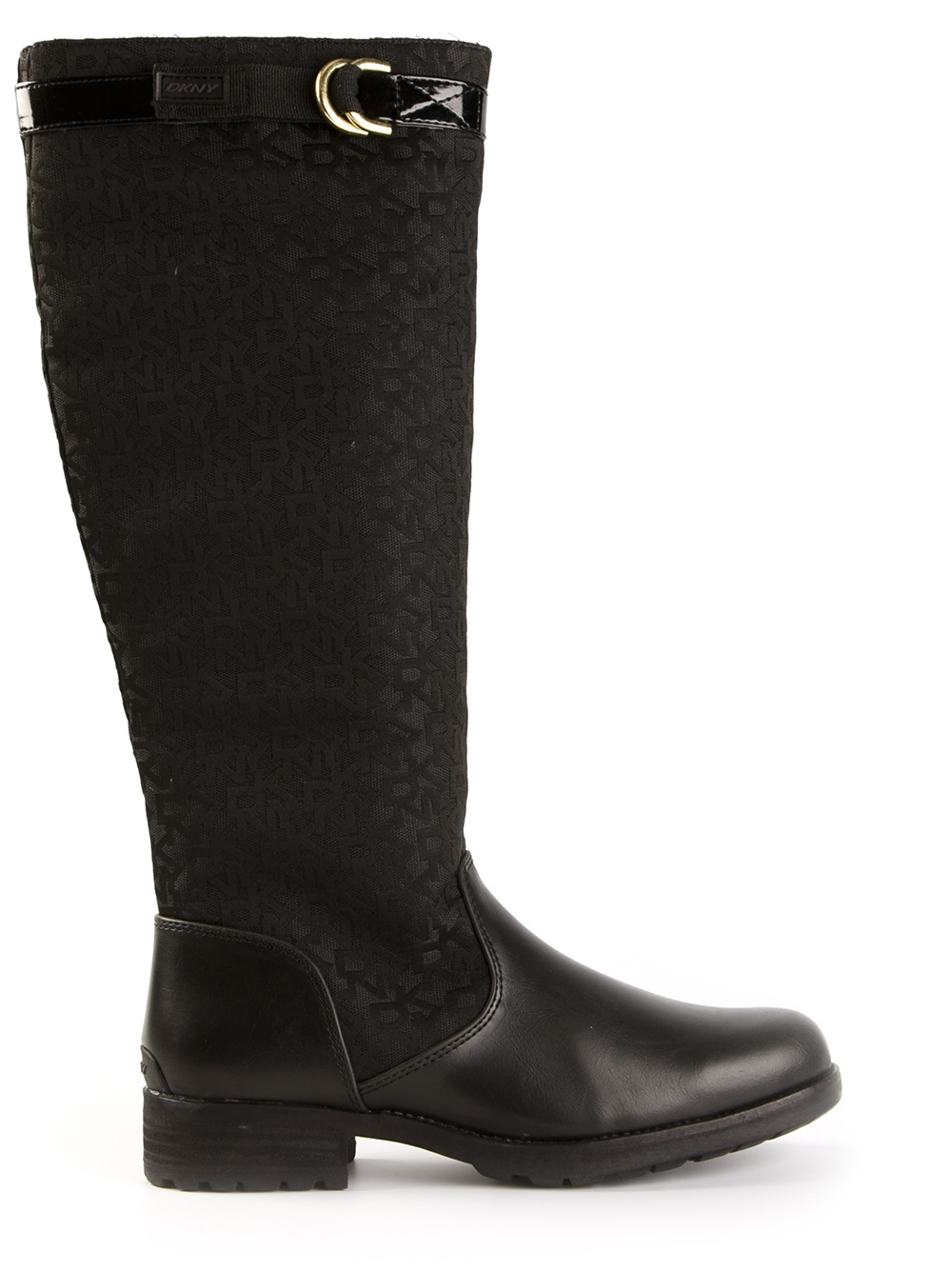 dkny knee high boots