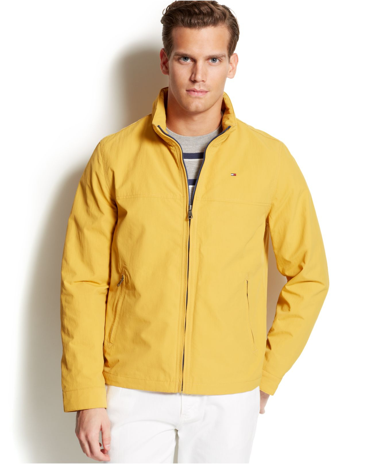 yellow tommy hilfiger hoodie mens