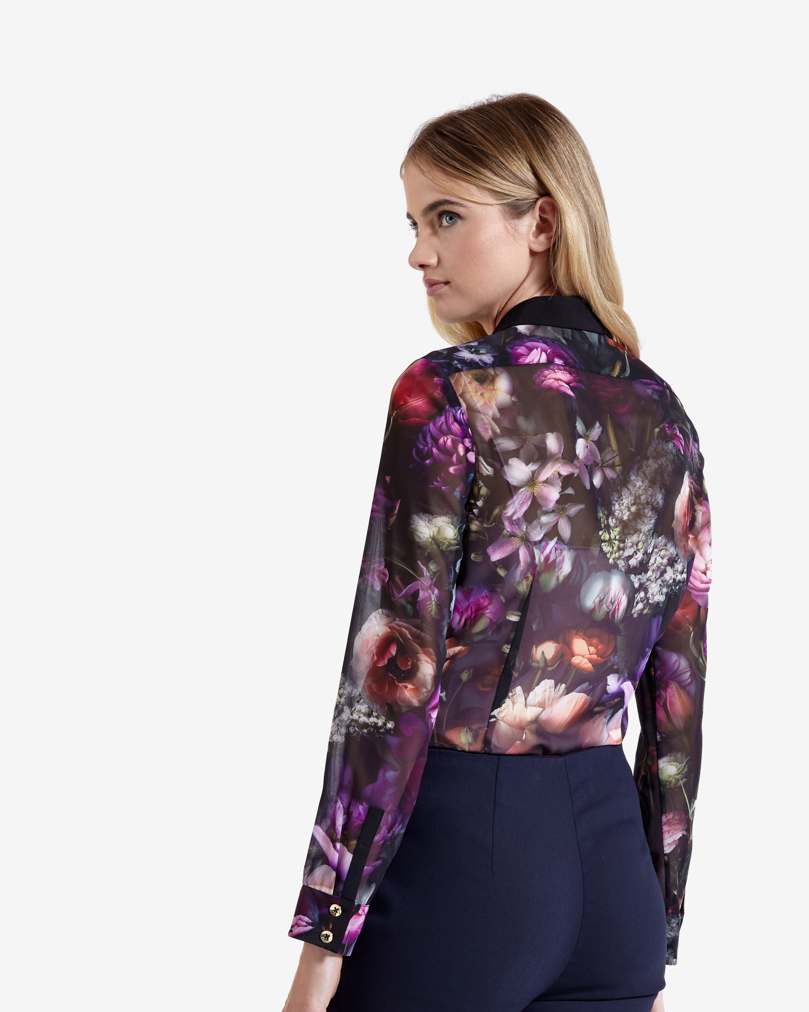 Ted Baker Malinda Shadow Floral Shirt 