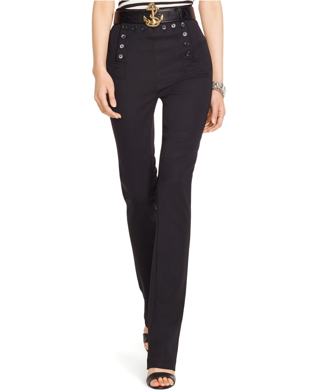 Buy U.S. Polo Assn. Women Black Solid Track Pant - Track Pants for Women  2482706 | Myntra