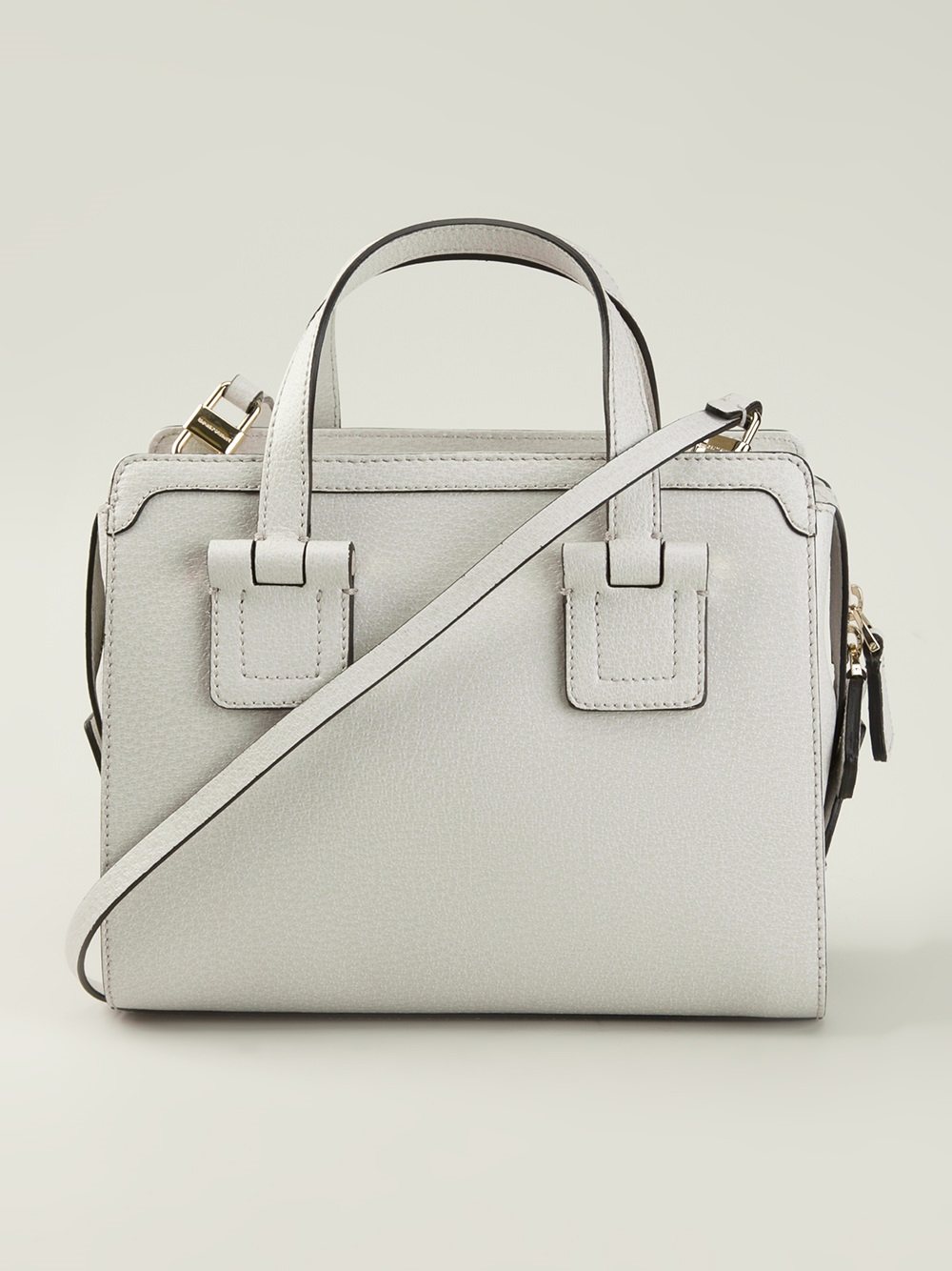 Emporio Armani Mini Bowling Bag in Grey (Gray) Lyst