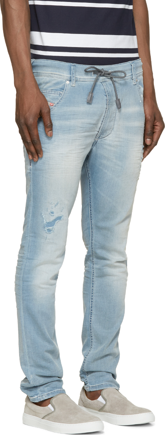 DIESEL Light Blue Krooley-ne Jogg Jeans for Men - Lyst
