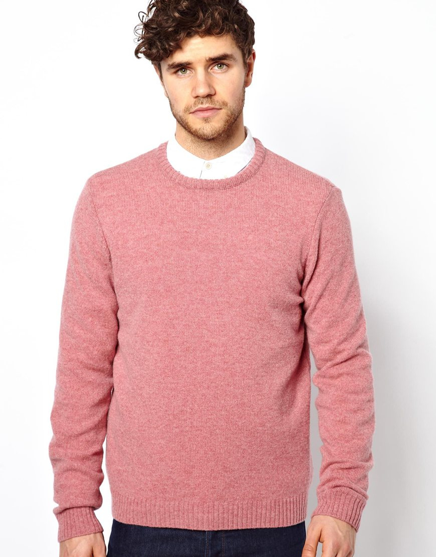 pink jumper men