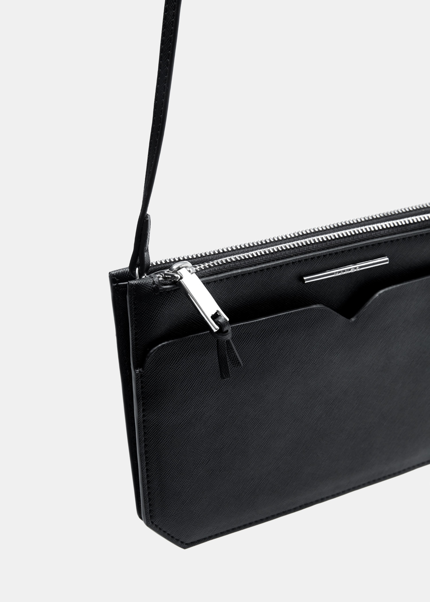 compartment cross body bag