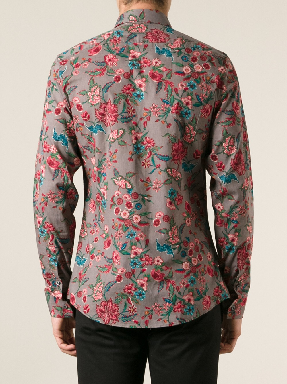Gucci Men's Floral Shirt