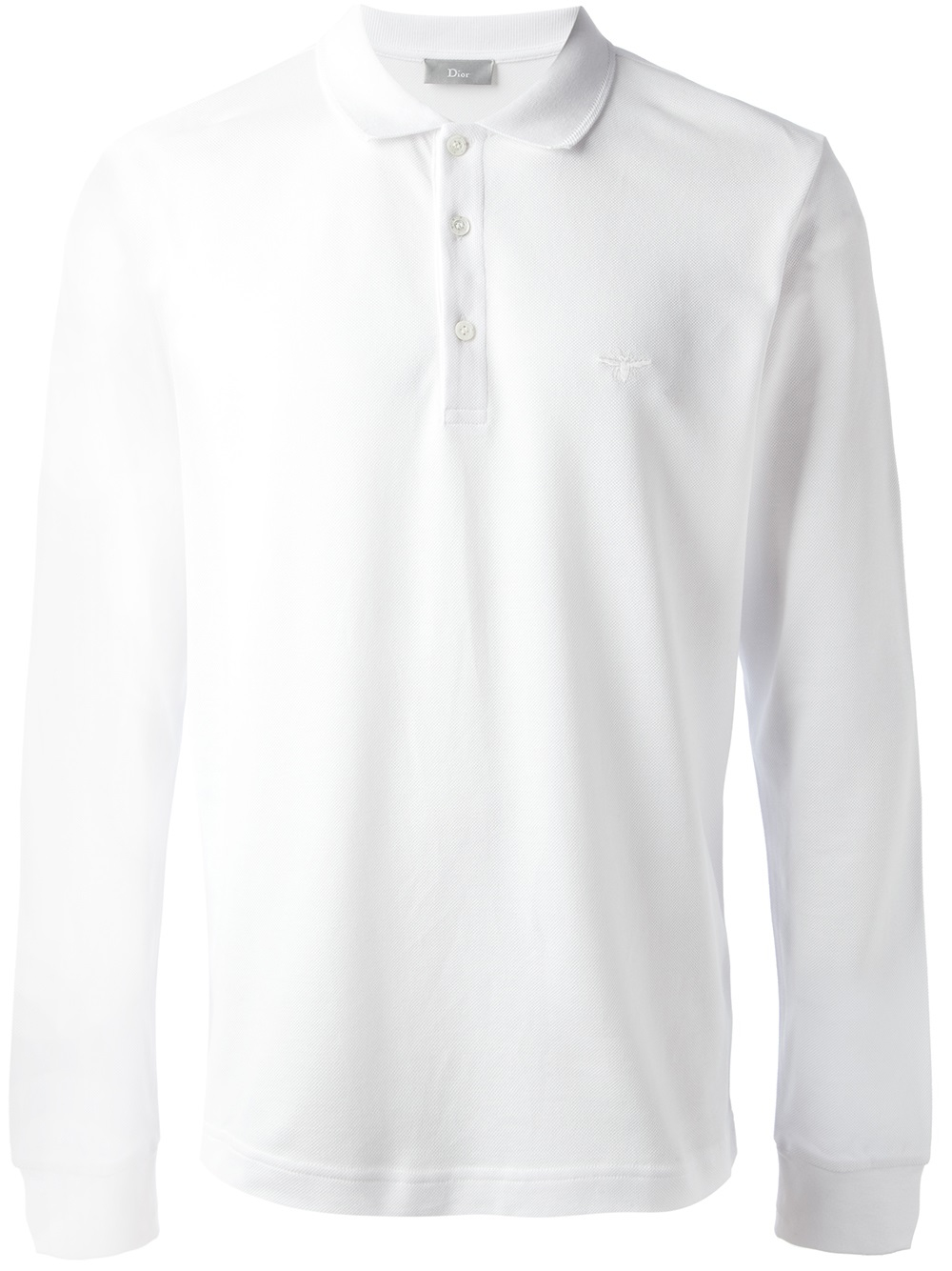 Dior Homme Long Sleeve Polo Shirt in 
