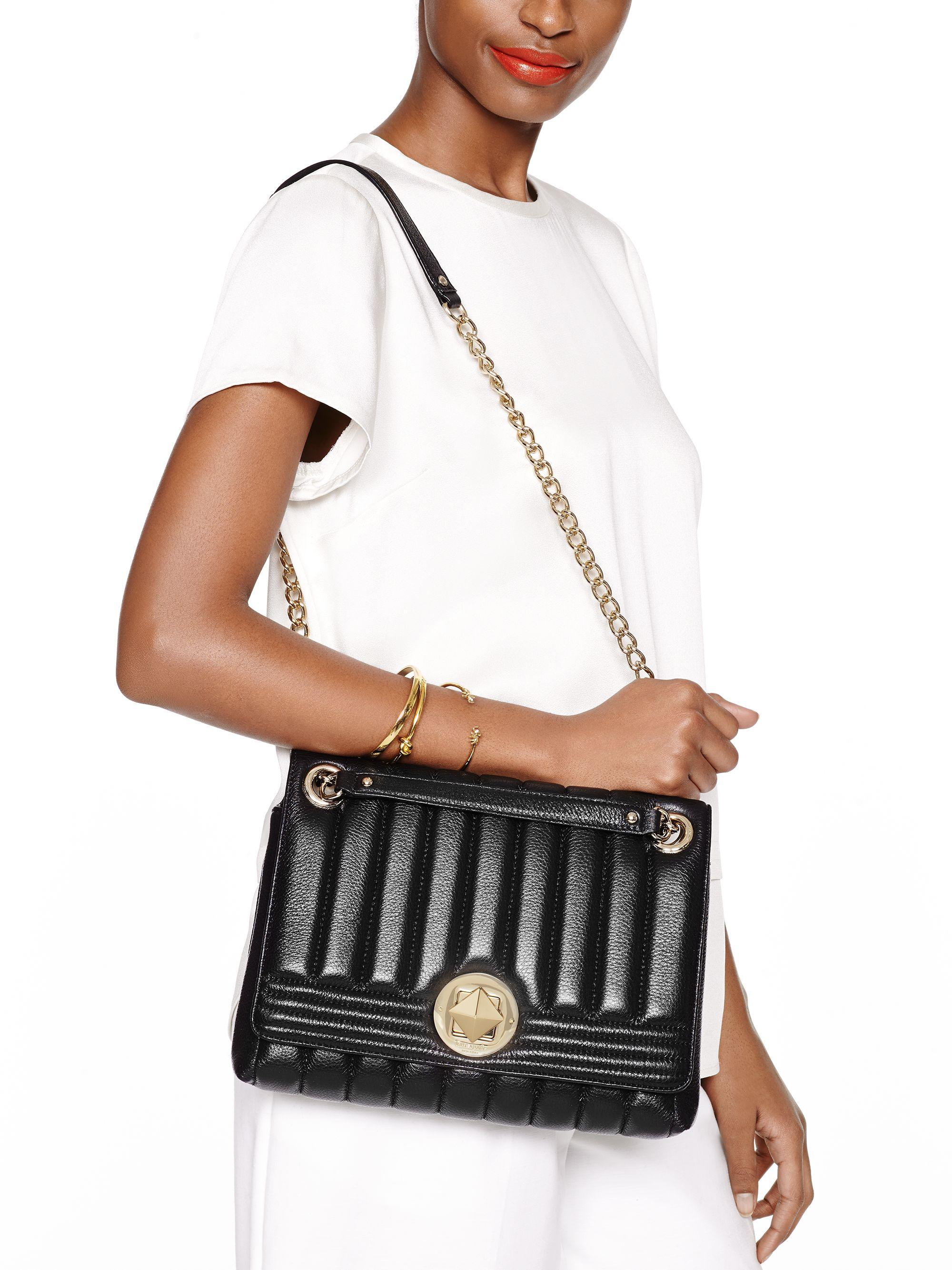 Guess evangeline quilted shoulder bag Clearance