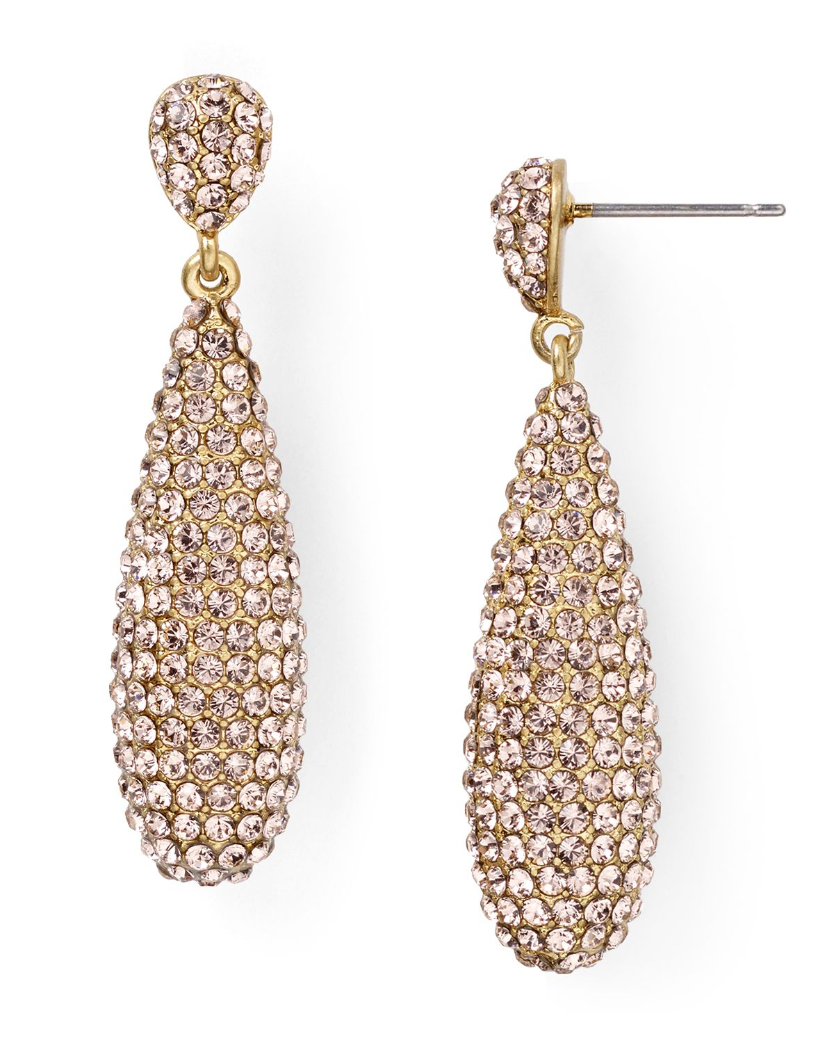 Ralph lauren Lauren Teardrop Earrings, Signature Collection in Metallic ...