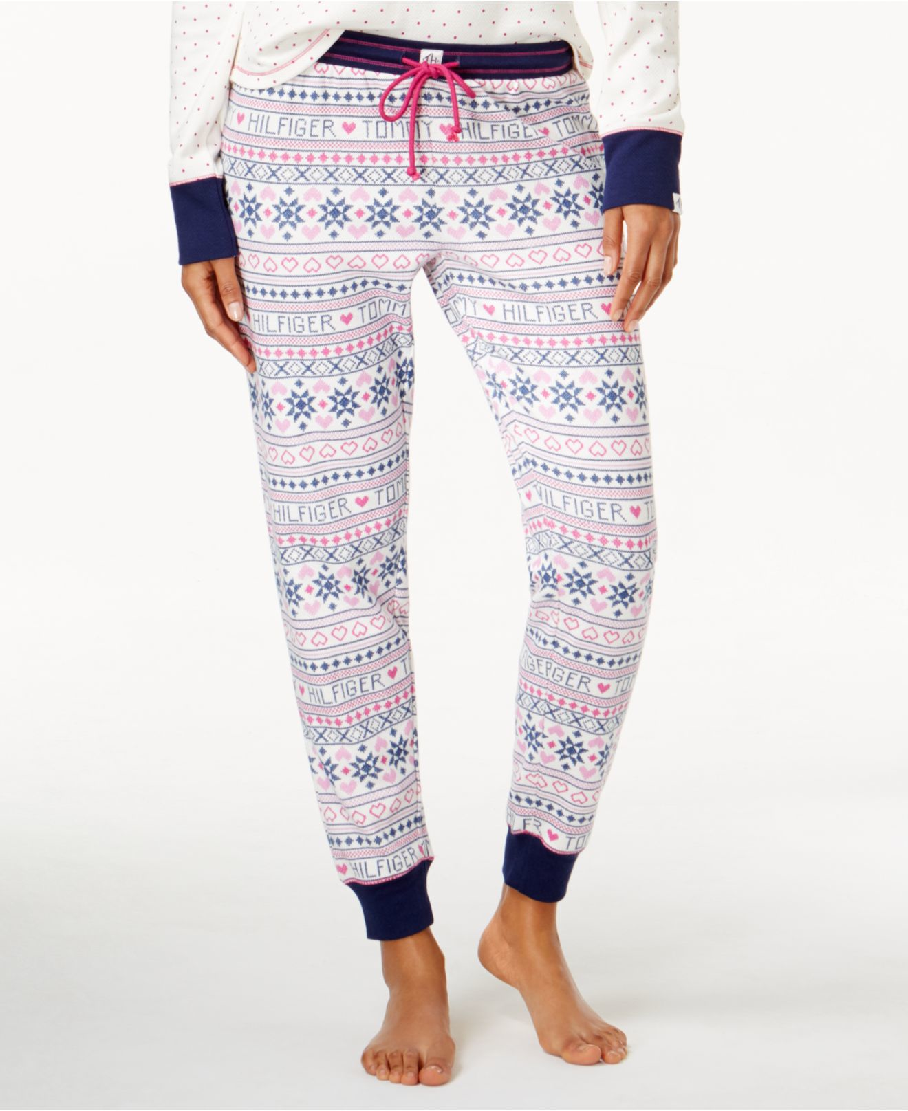 tommy hilfiger jogger lounge pants