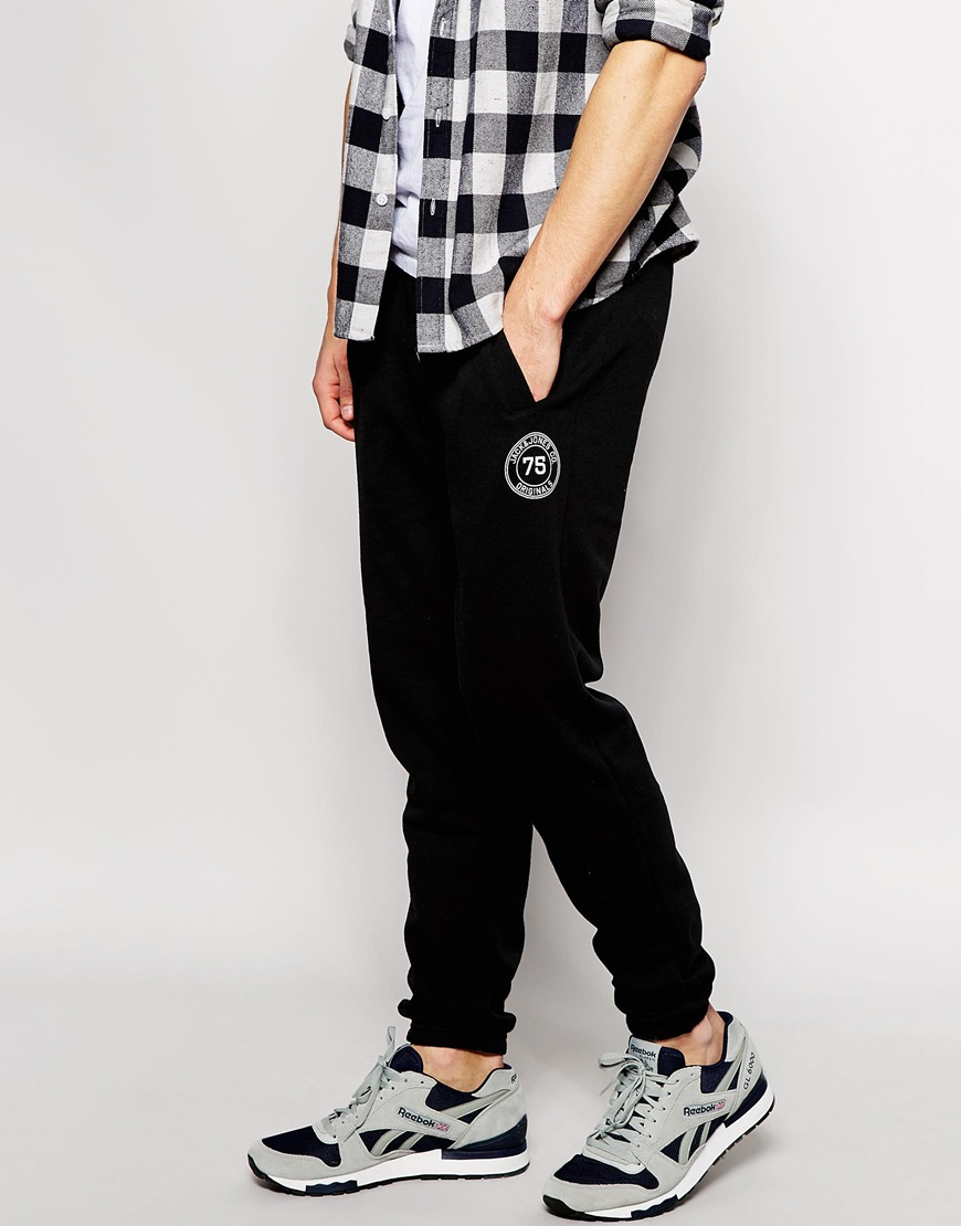 joggers with logo