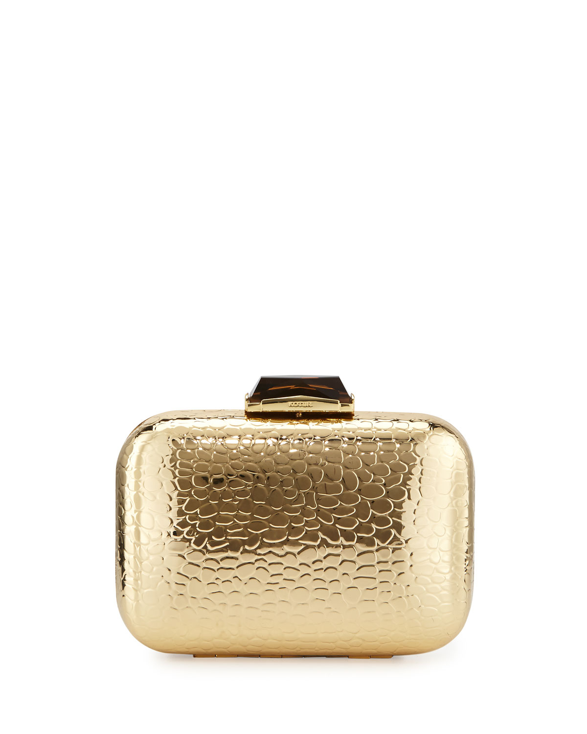 gold clutch box