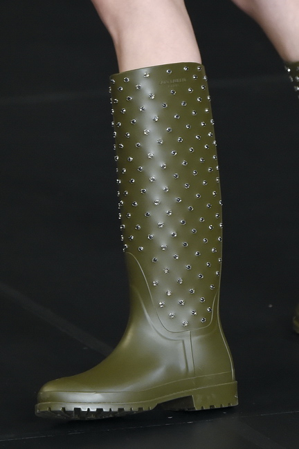 saint laurent festival rain boots