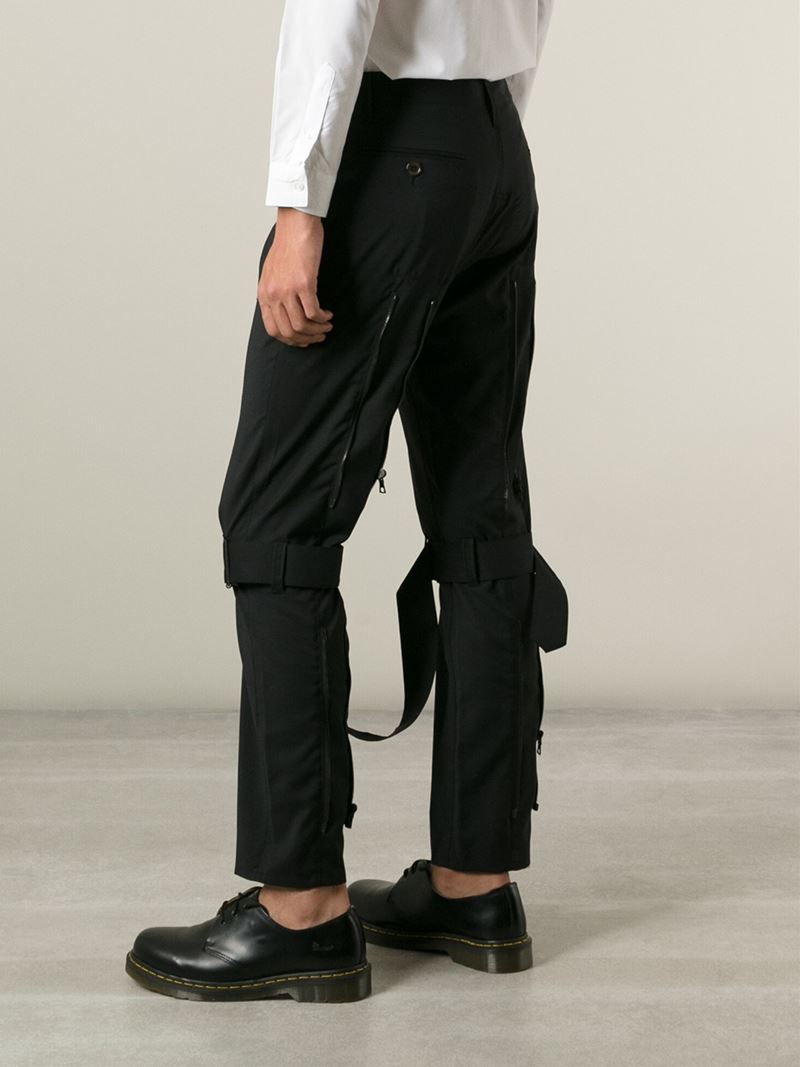 Vivienne Westwood 'bondage' Trousers in Black for Men | Lyst