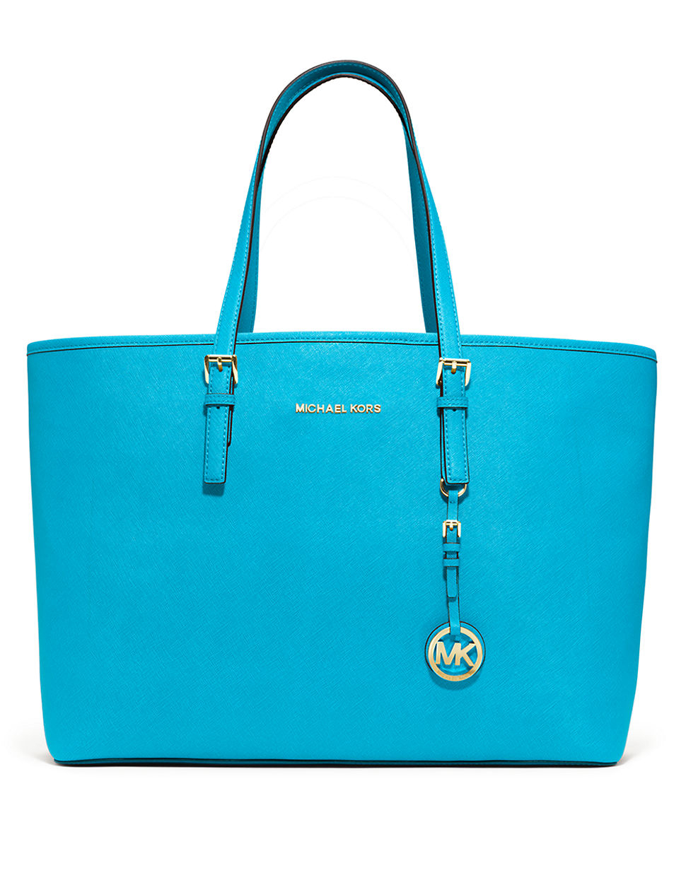 MICHAEL Michael Kors Jet Set Travel Leather Multifunction Tote Bag in