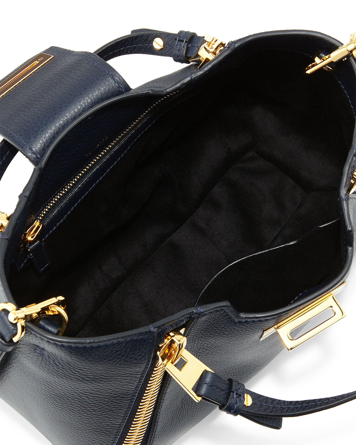 Tom Ford Sedgwick Mini Zipper Tote Bag in Blue Lyst