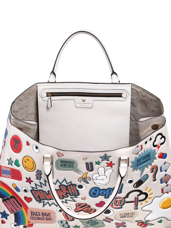 anya hindmarch white bag
