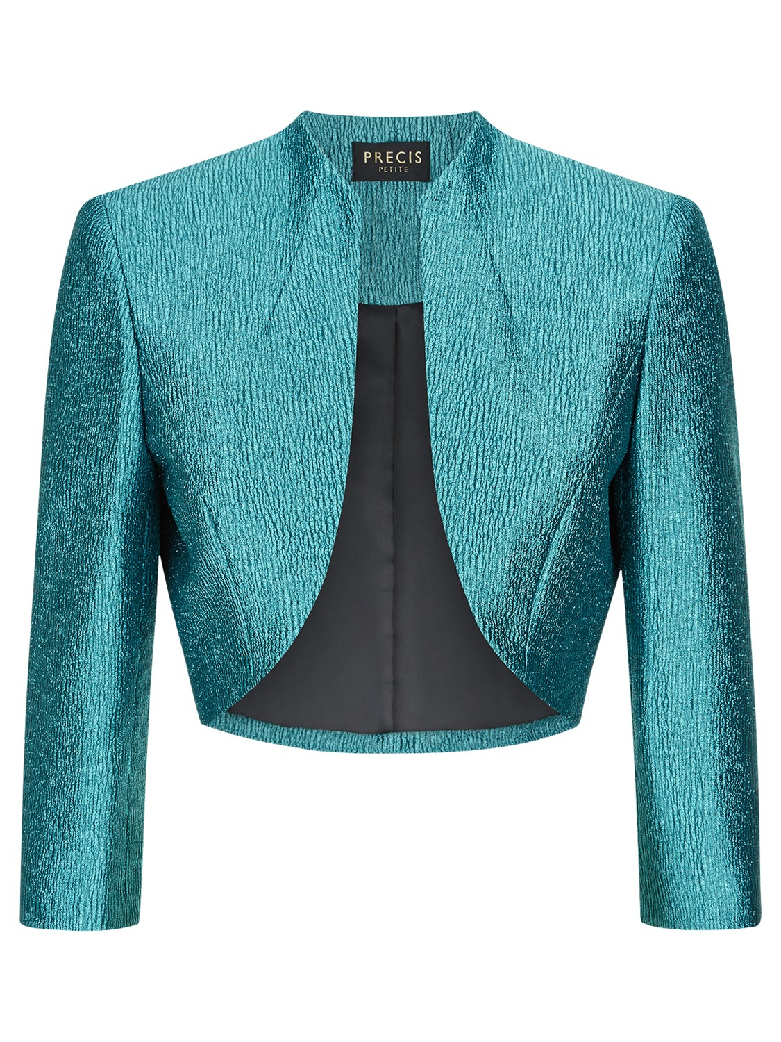 teal bolero jacket