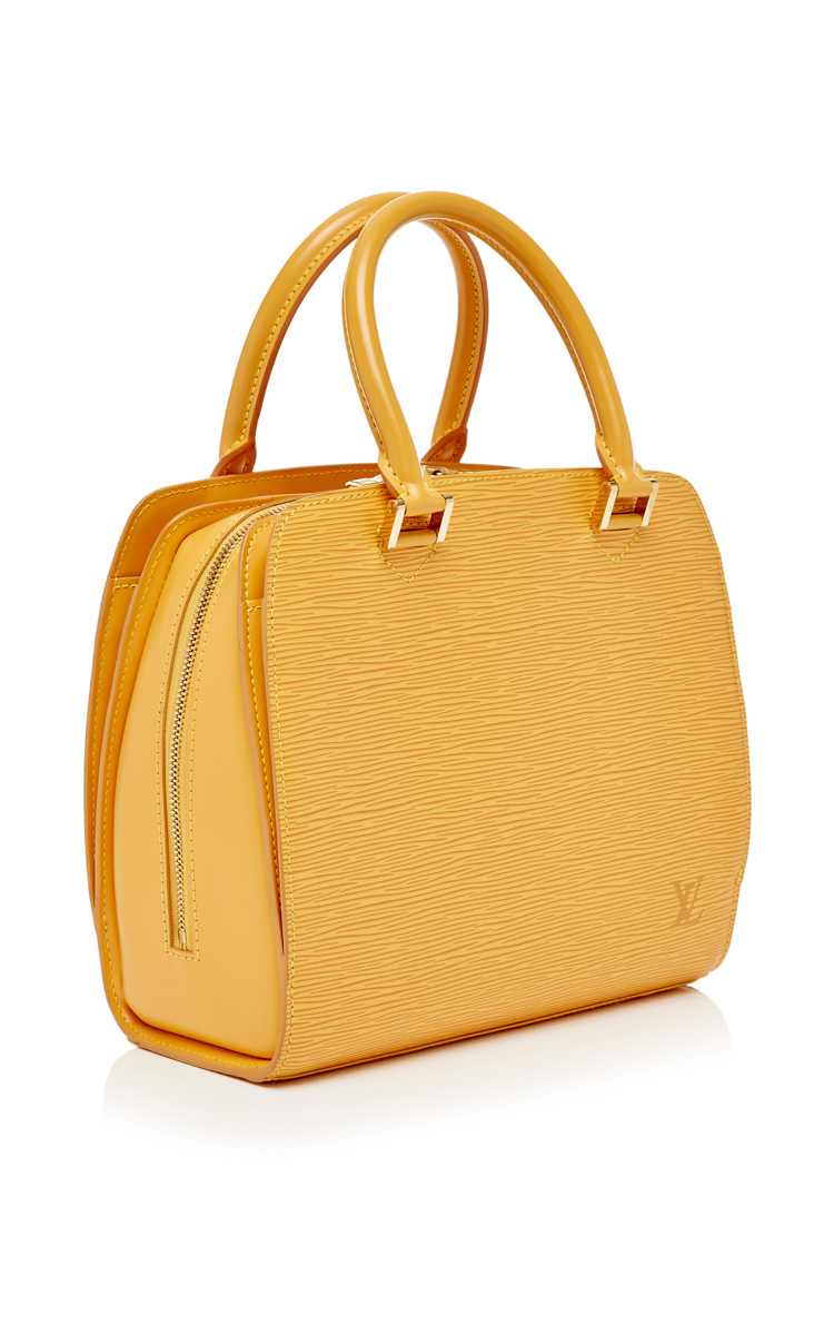 Louis Vuitton Leather Yellow Epi Pont Neuf Pm - Lyst