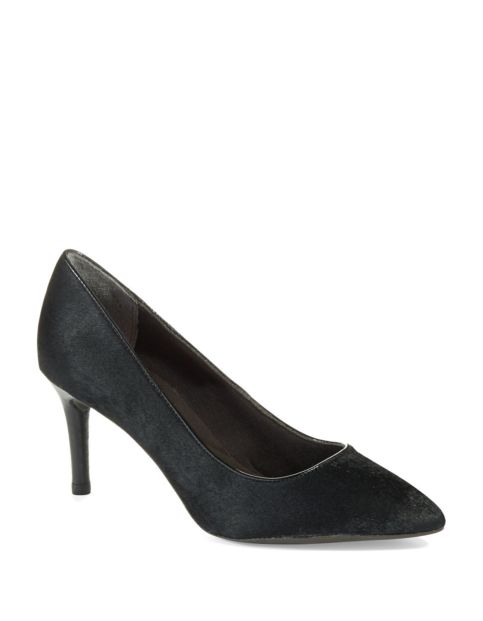 rockport black pumps