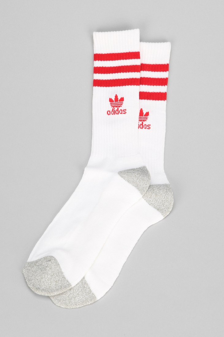 adidas Originals Roller Crew Sock in Red for Men | Lyst
