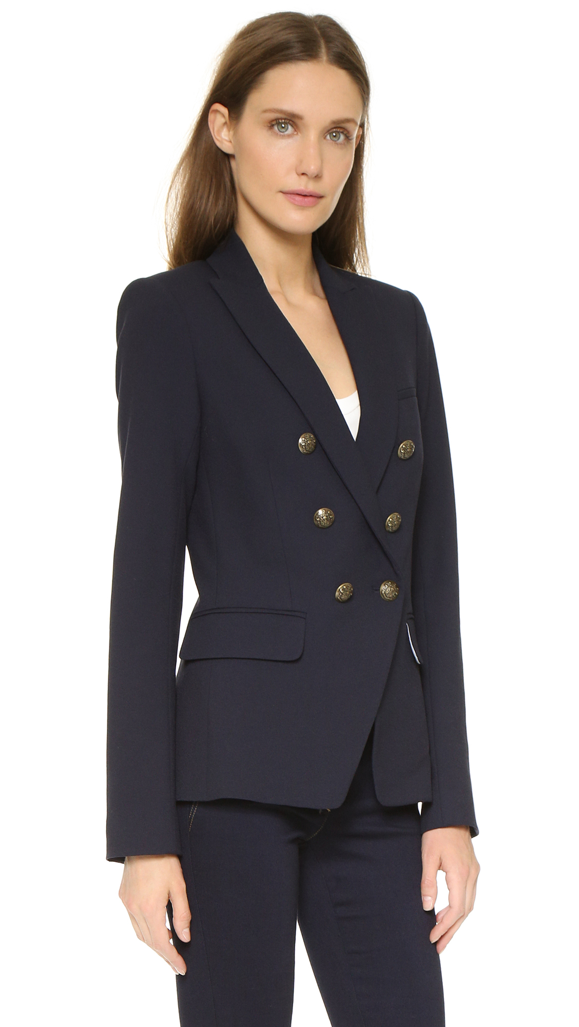 veronica beard double breasted blazer