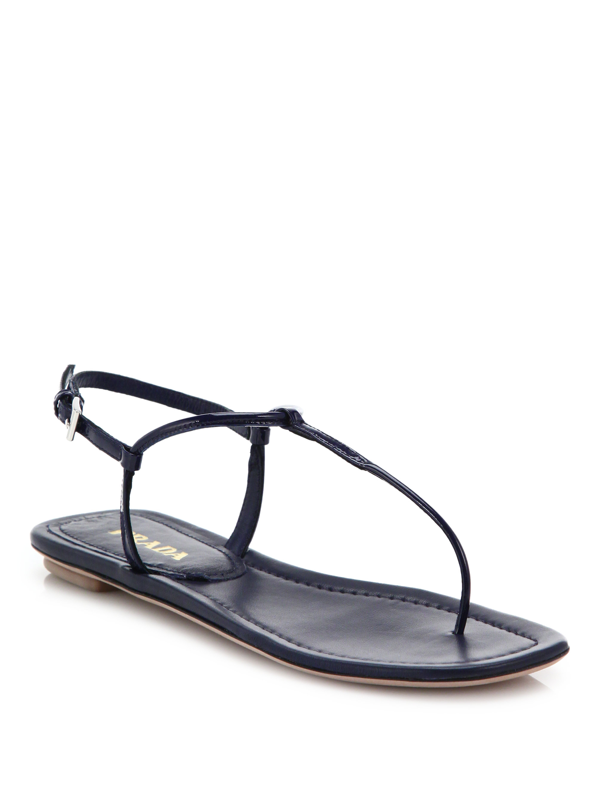 prada t strap sandals