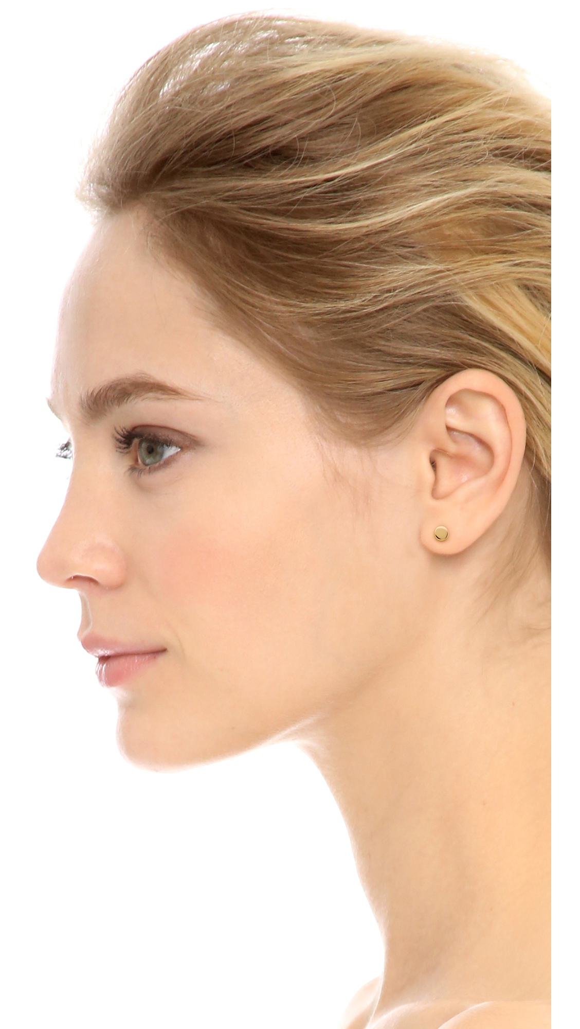Lyst Elizabeth And James Serra Stud Earrings Gold In Metallic Gallery
