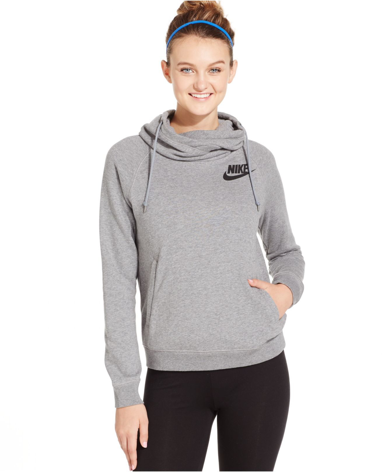 Nike Rally Funnel-neck Pullover Hoodie 