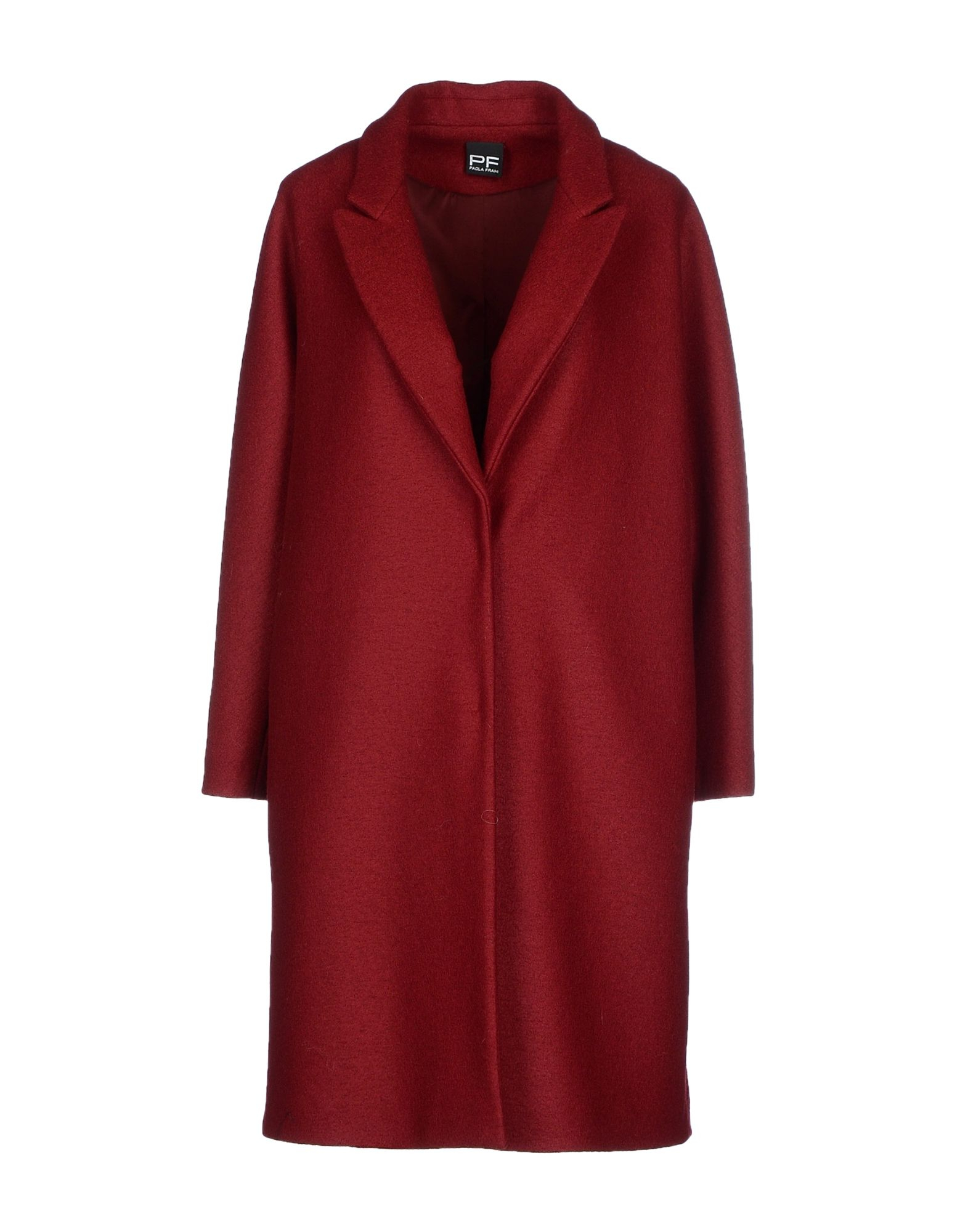 Pf Paola Frani Coat in Red - Lyst