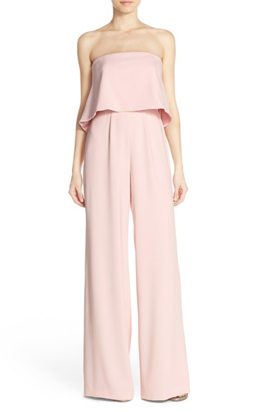 soft pink jumpsuit