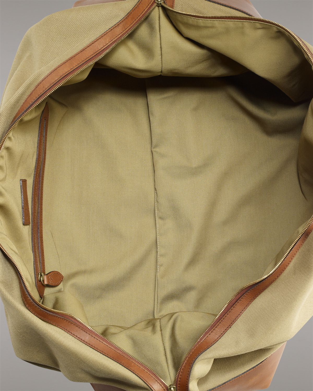 Ralph Lauren Polo Canvas Duffle Bag in Natural for Men | Lyst